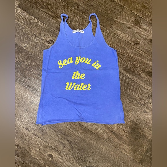 Urban Outfitters cami tank Project Social T See you in the Water XSmall so cal - Picture 7 of 7